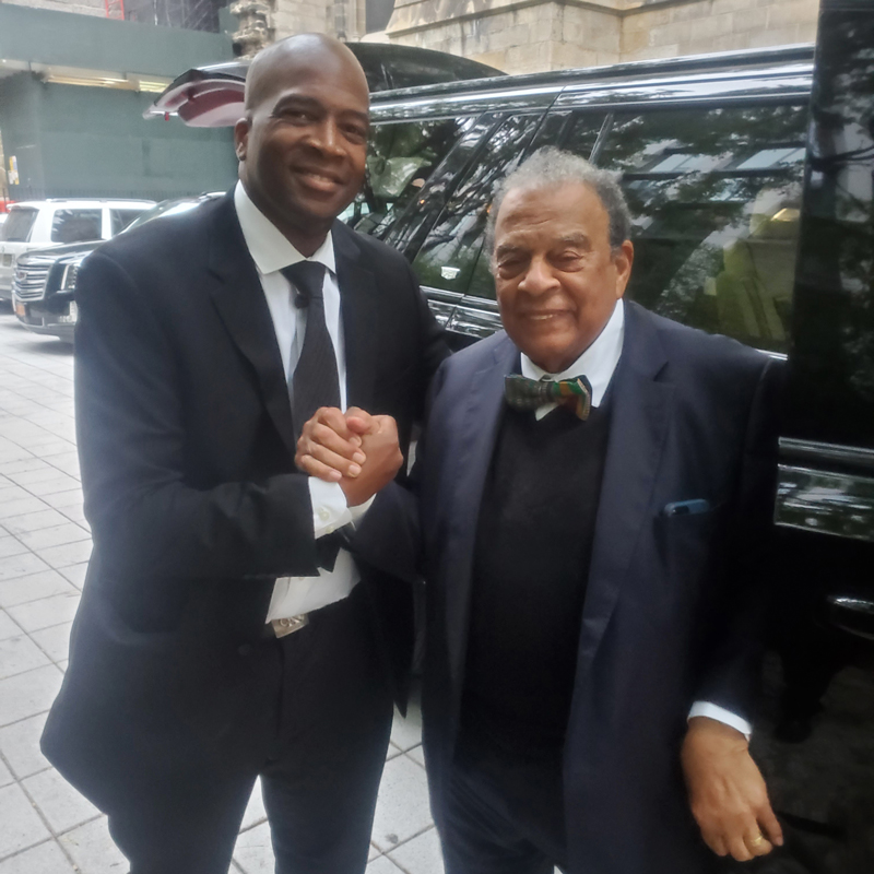 Security Driver Services for Civil Rights Icon & UN Ambassador Andrew Young
